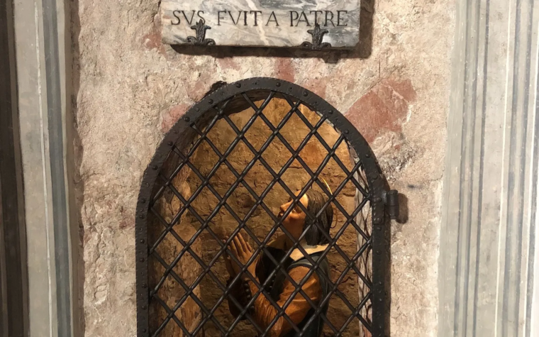 Esta es la prisión donde San Francisco de Asís fue encerrado por su padre