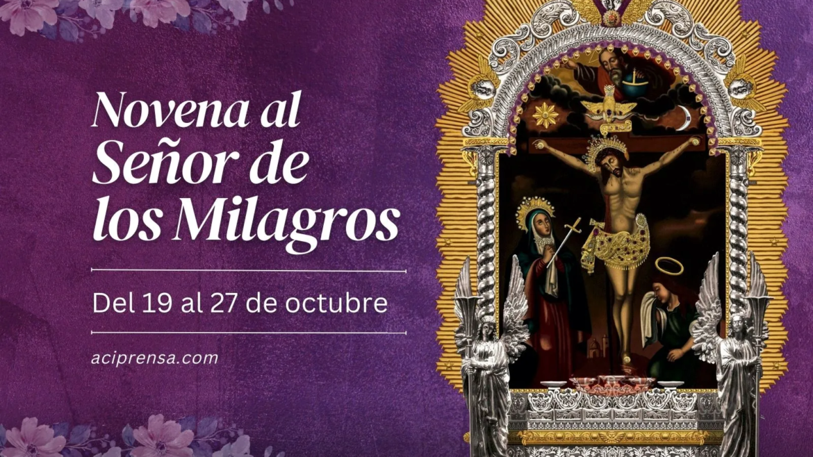 Hoy se inicia la novena al Señor de los Milagros