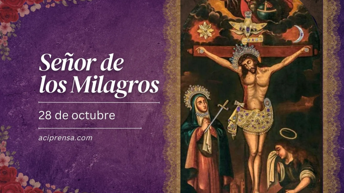 La Iglesia Católica conmemora hoy al Señor de los Milagros, el Cristo Moreno