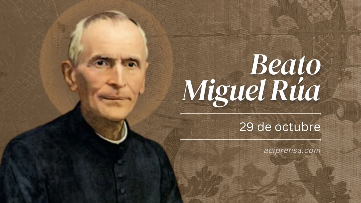Hoy recordamos al Beato Miguel Rúa, el amigo y sucesor de Don Bosco