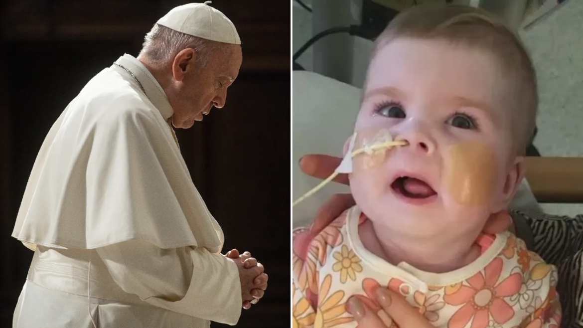 El Papa Francisco reza por Indi Gregory, niña que ha sido desconectada de soporte vital