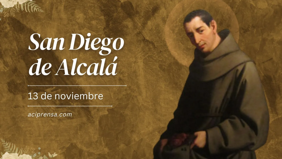 Hoy se celebra a San Diego de Alcalá, patrono de los hermanos franciscanos legos