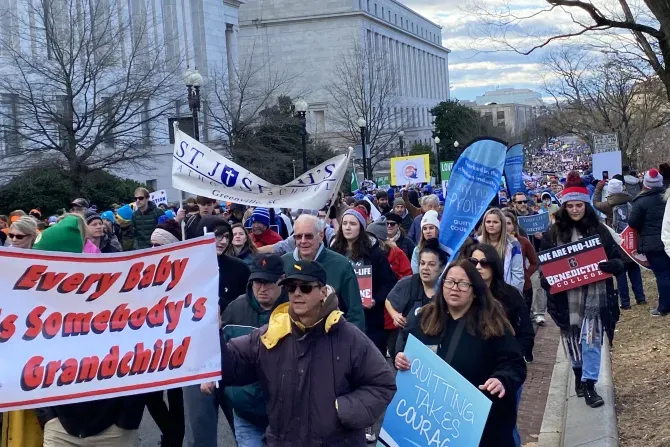 Este es el lema de la March for Life 2024 en Estados Unidos