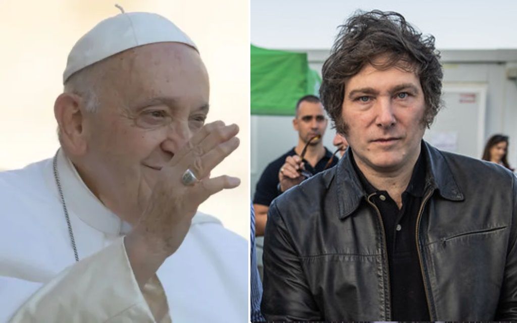El Papa Francisco felicitó a Javier Milei, presidente electo de Argentina
