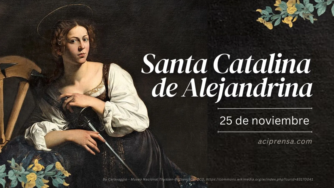 Hoy se celebra a Santa Catalina de Alejandría, patrona de las solteras
