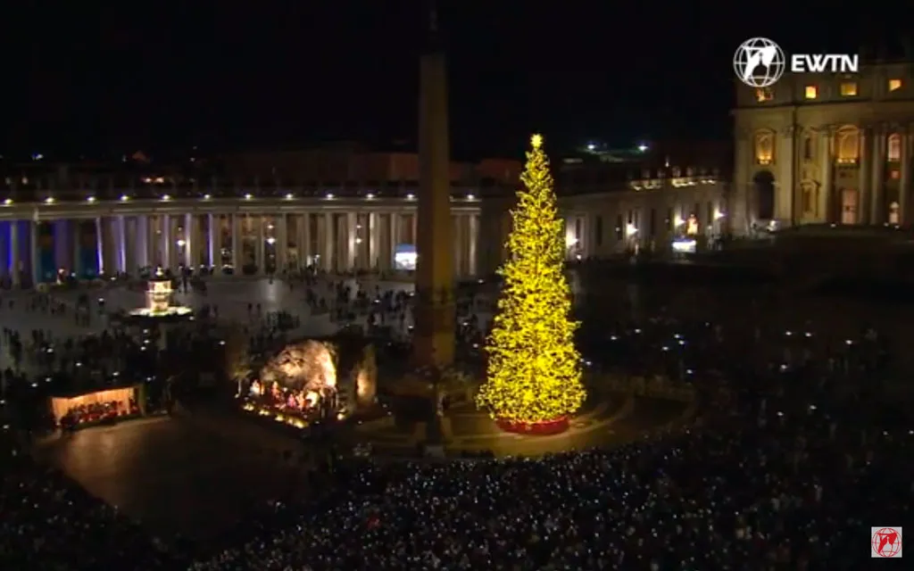 FOTOS y VIDEO: Vaticano enciende las luces de su nacimiento y del árbol de Navidad 2023