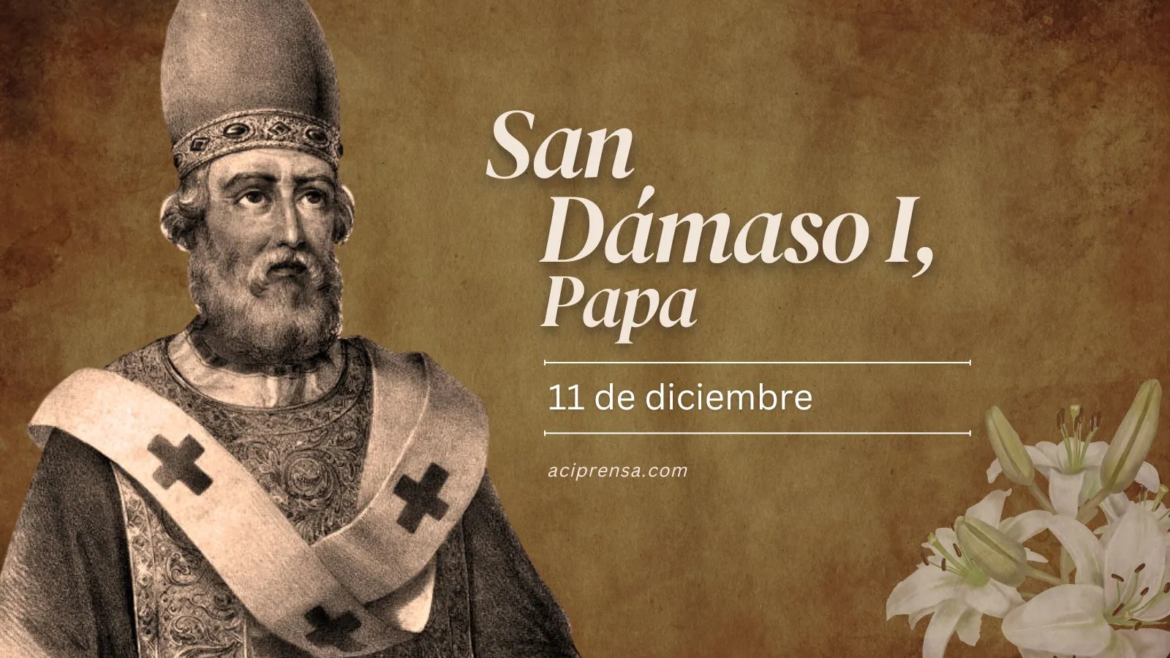 Hoy se celebra a San Dámaso, a quien le debemos el “Gloria” en la liturgia