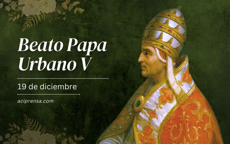 Hoy se celebra al Beato Papa Urbano V, impulsor del espíritu misionero