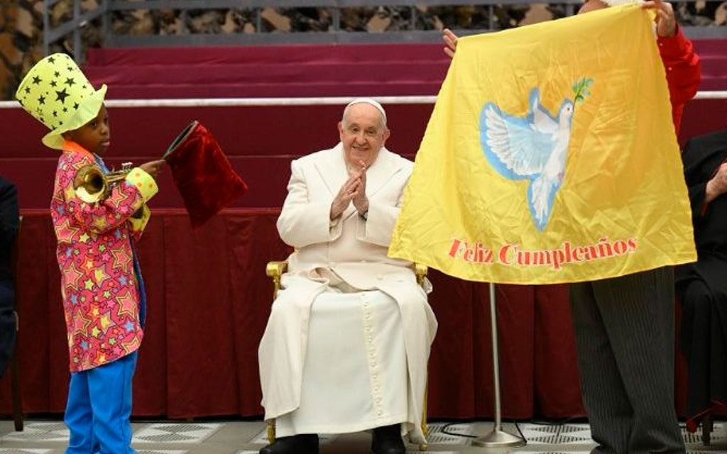 Así celebró el Papa Francisco su cumpleaños