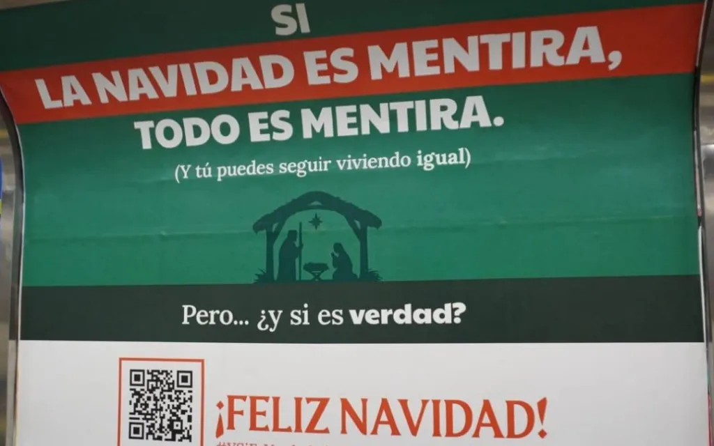 “Si la Navidad es mentira, todo es mentira”, proclama campaña católica en España
