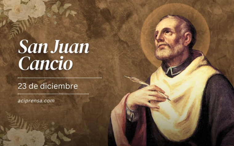 Hoy celebramos a San Juan Cancio, protector de las víctimas de la calumnia y la difamación