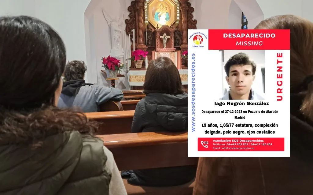 Miles se unen a cadenas de oración y turnos ante el Santísimo por un joven católico desaparecido en España