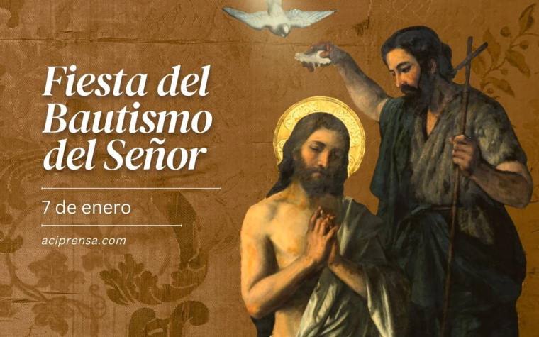 La Iglesia celebra hoy el Bautismo del Señor y con ello concluye el Tiempo de Navidad