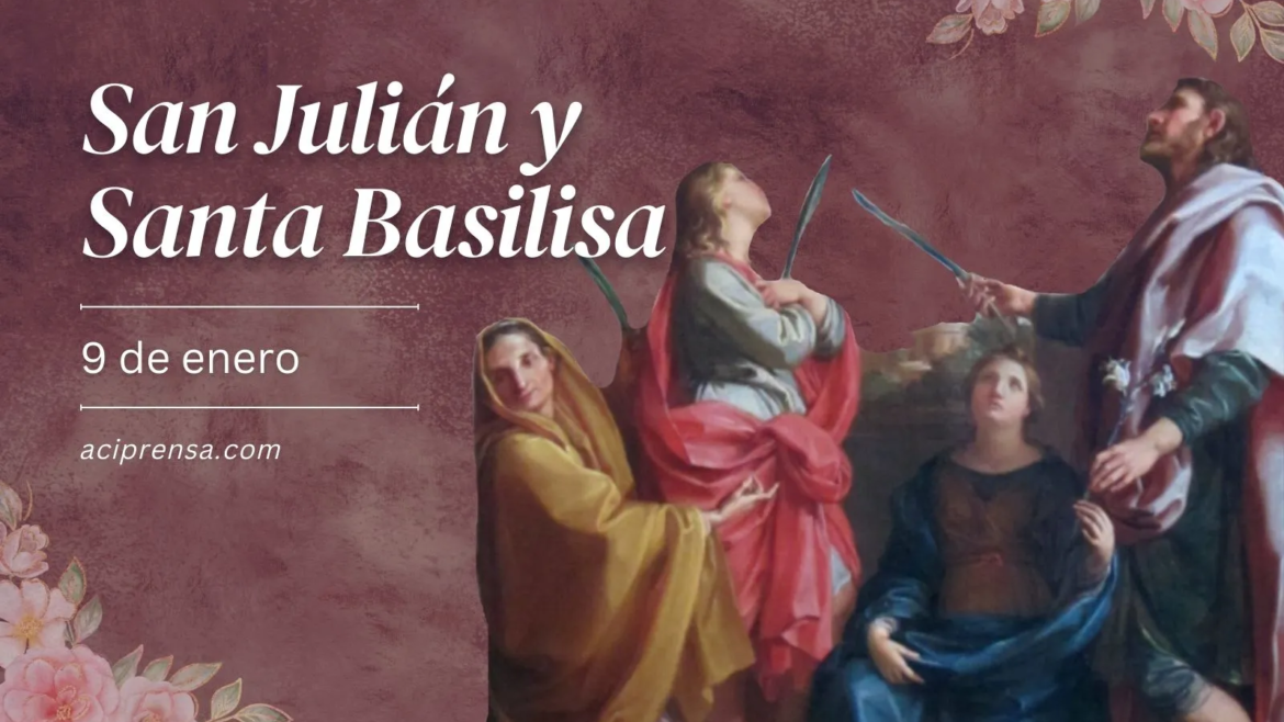 Hoy celebramos a San Julián y Santa Basilisa, esposos bendecidos con el amor y la pureza