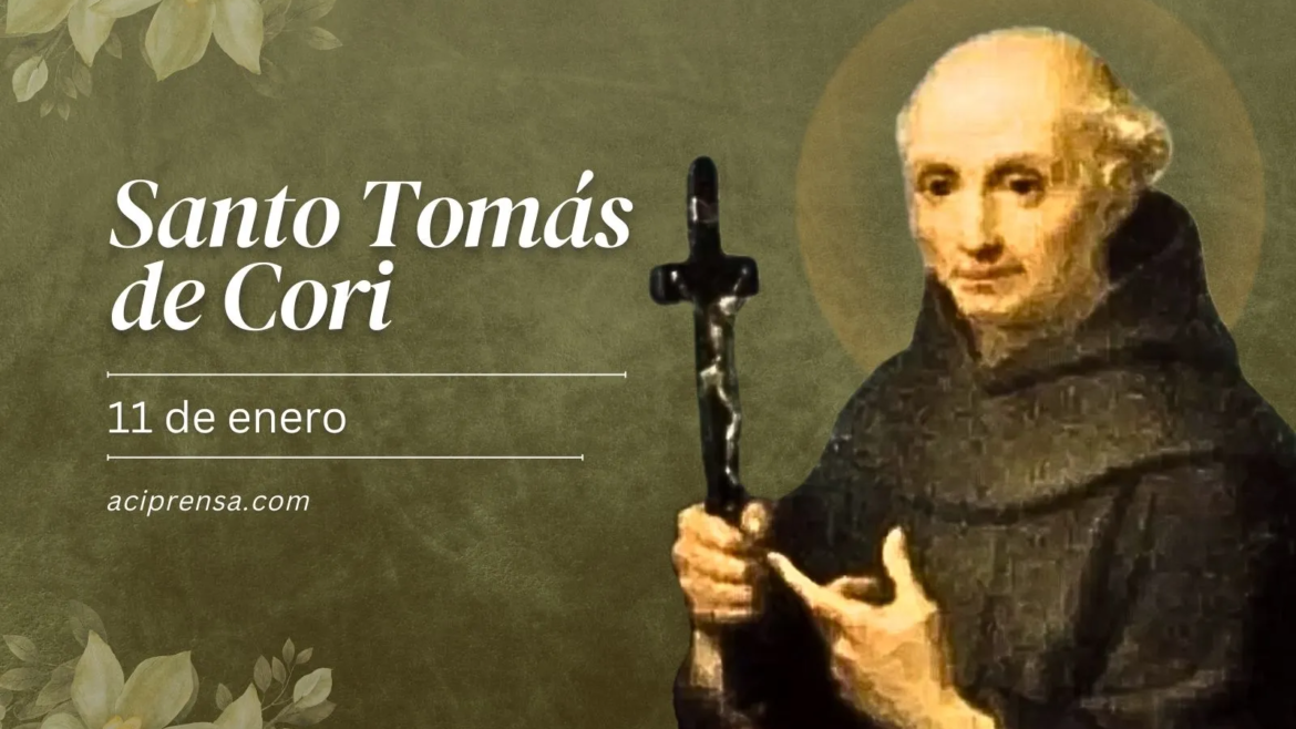 Hoy celebramos a Santo Tomás de Cori, a quien una larga sequía espiritual no pudo detener