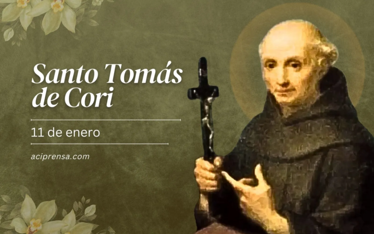 Hoy celebramos a Santo Tomás de Cori, a quien una larga sequía espiritual no pudo detener