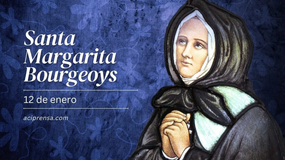 Hoy celebramos a Santa Margarita Bourgeoys, quien descubrió su llamado en una procesión