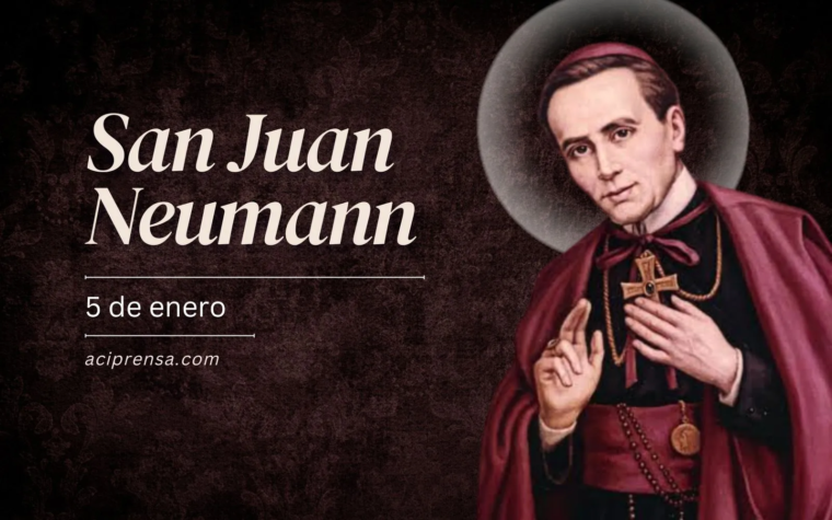 Hoy se celebra a San Juan Neumann, promotor de la educación católica en EE.UU.