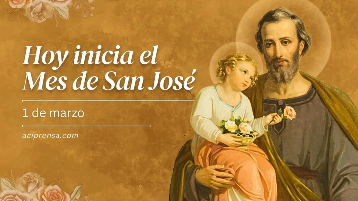 ¡Hoy inicia marzo, el mes del gran San José!