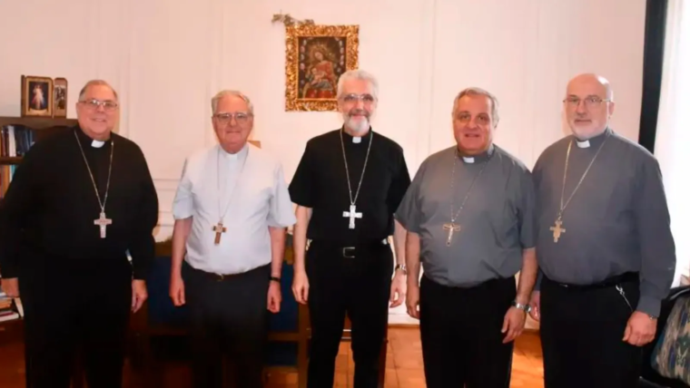 Obispos argentinos se reúnen con Milei y envían mensaje de cercanía a la ciudad de Rosario