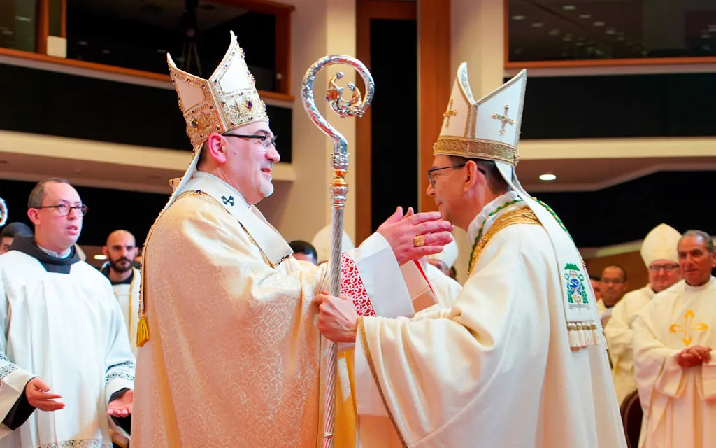 Cardenal de Jerusalén consagra al primer obispo latino de la isla de Chipre en 340 años