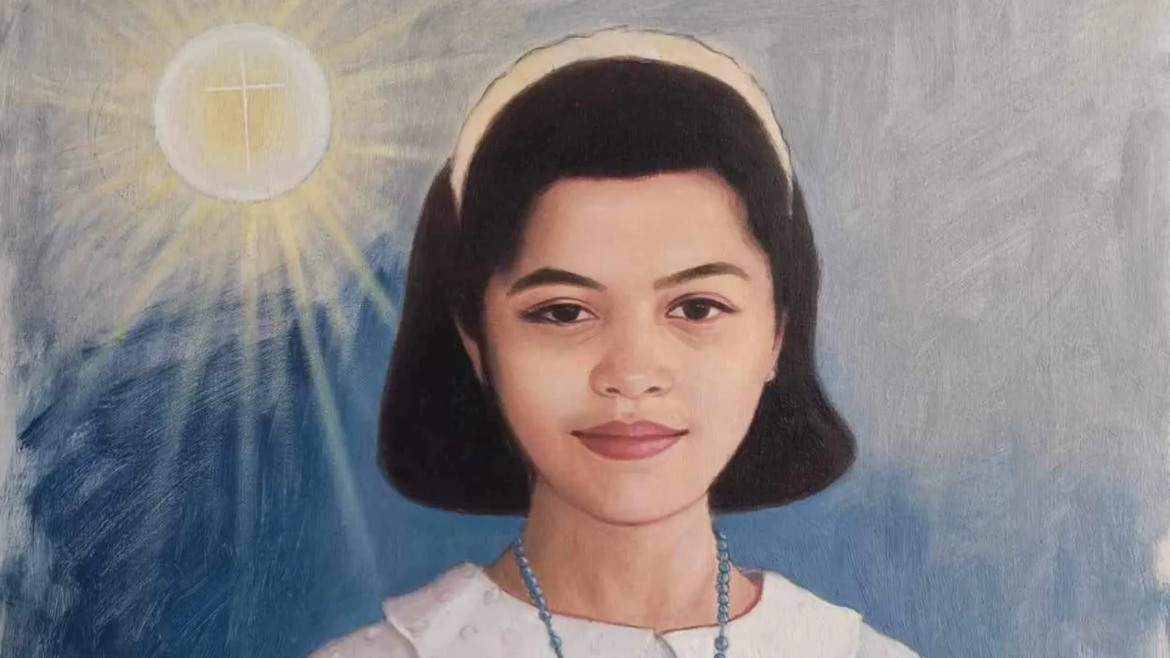 La Iglesia Católica en Filipinas presenta retrato oficial de Niña Ruíz-Abad, adolescente de 13 años camino a los altares