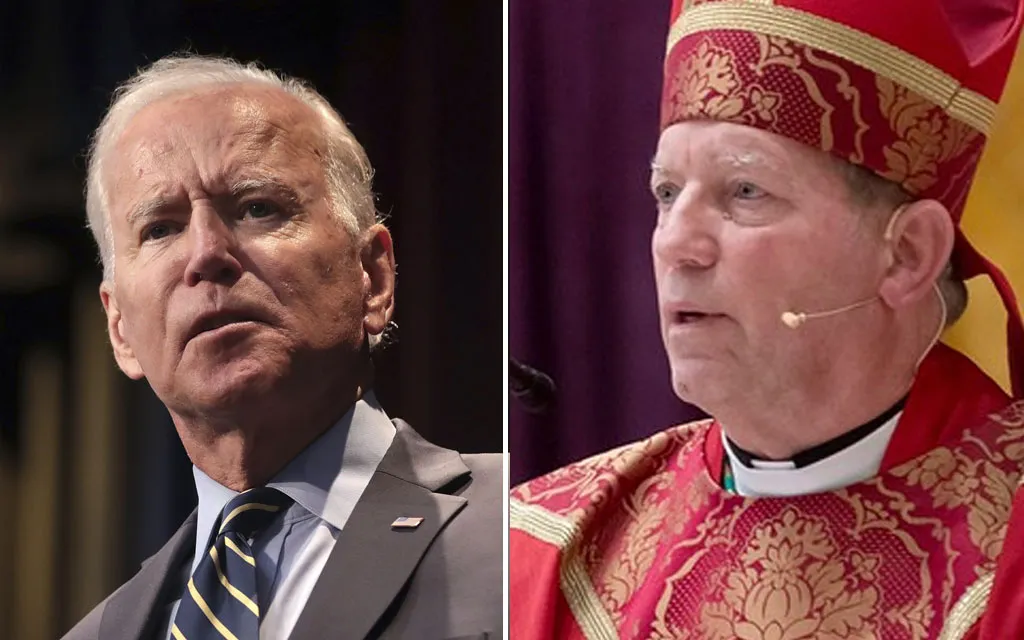 Obispo hace comentario controvertido sobre Joe Biden