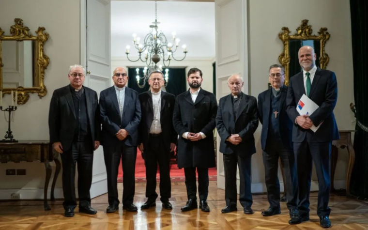 Obispos chilenos se reunieron con el presidente Boric