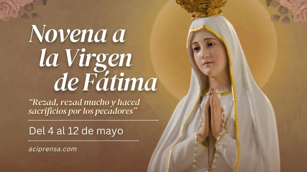 Hoy comienza la Novena a la Virgen de Fátima 2024
