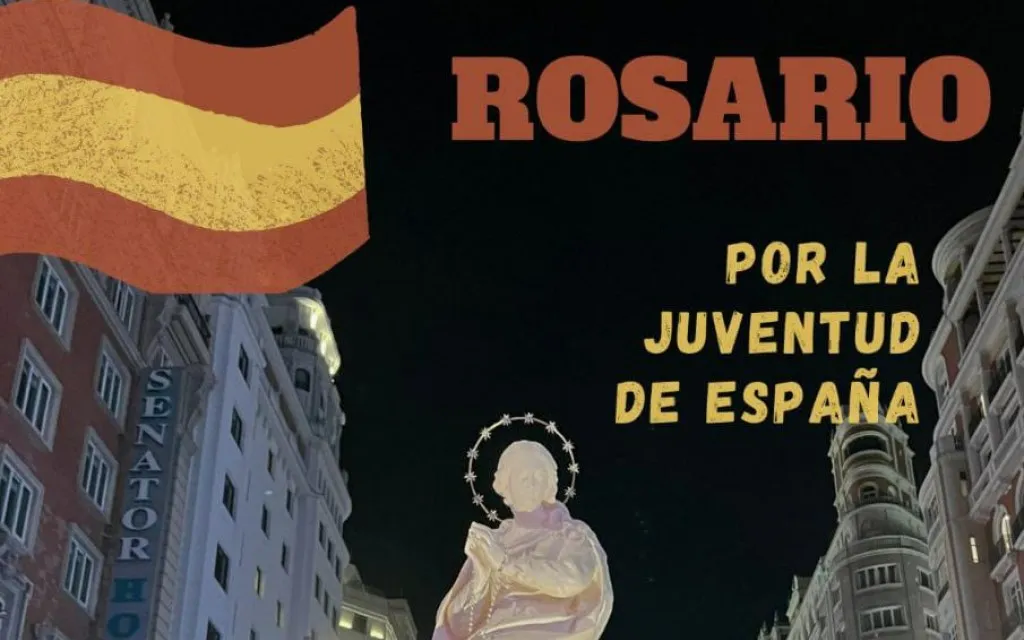 El Rosario por la Juventud de España se convoca por tercer año consecutivo en Madrid