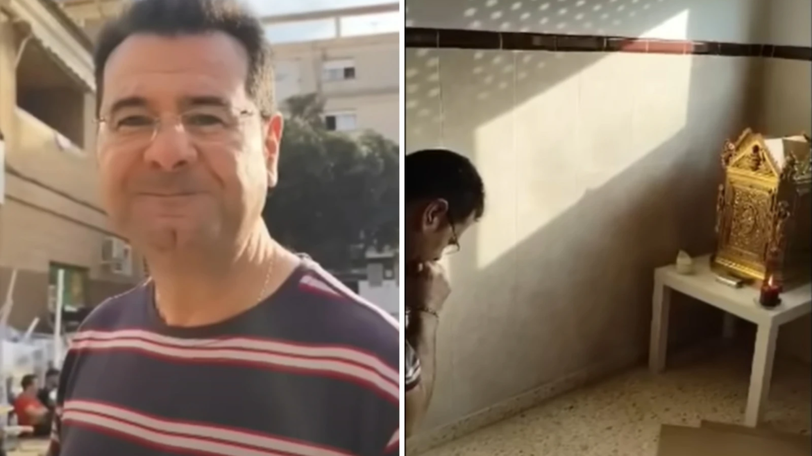 “No temí por mi vida; sabía que el Señor estaba conmigo”: Laico salvó la Eucaristía durante la DANA en Valencia