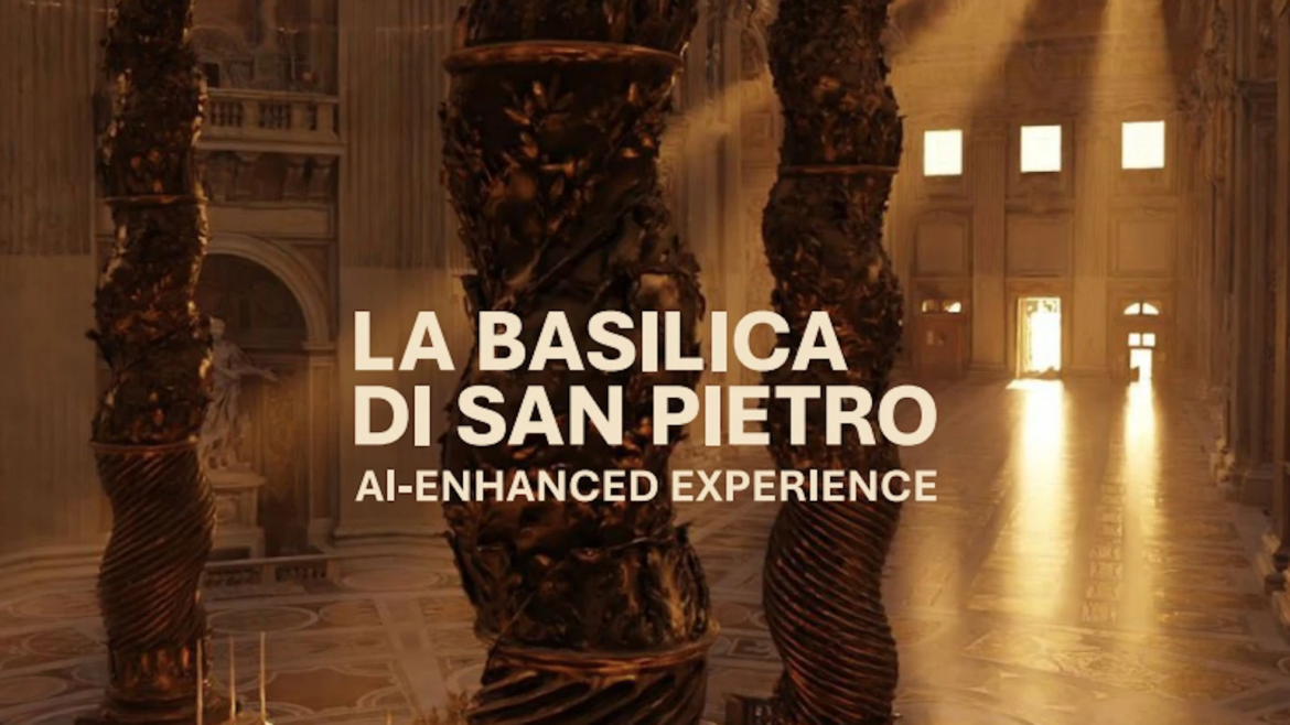 La IA se cuela en el Vaticano: histórico proyecto revoluciona las visitas a la Basílica de San Pedro