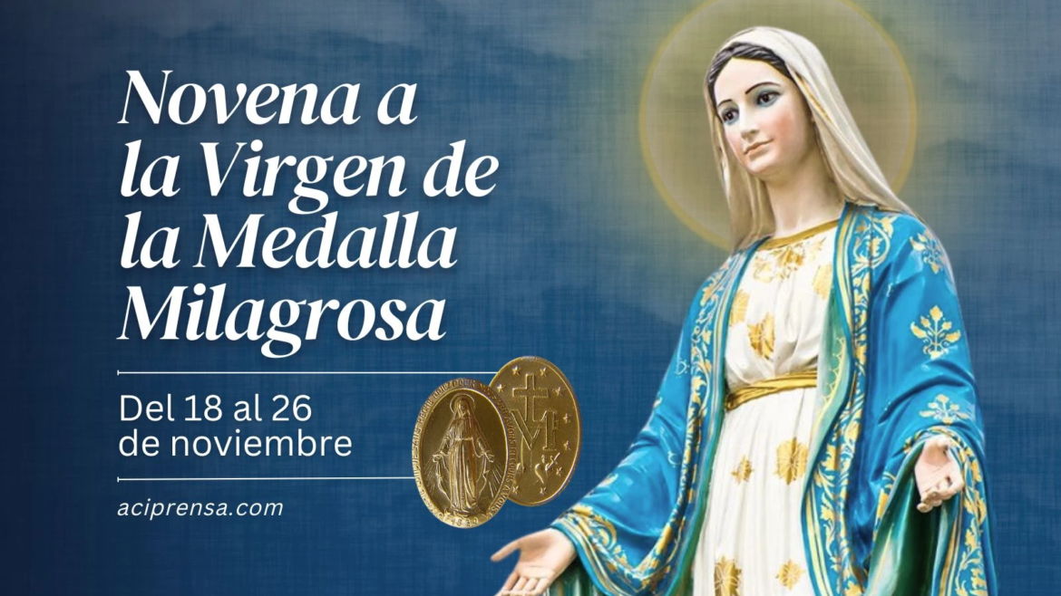 Hoy iniciamos la novena a la Virgen de la Medalla Milagrosa