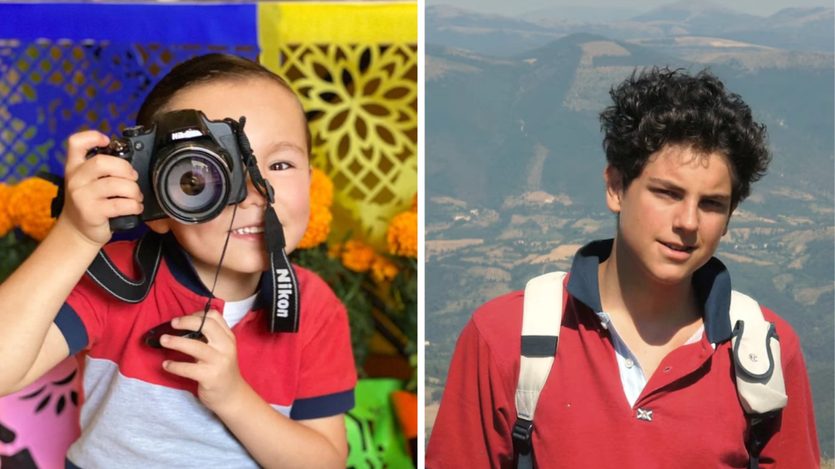 Alex a sus 9 años sigue el ejemplo de Carlo Acutis y lo considera su “amigo”