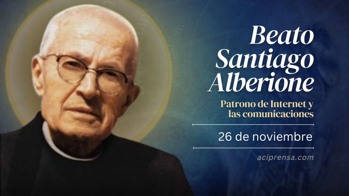 Hoy celebramos al Beato Santiago Alberione, uno de los patrones de Internet