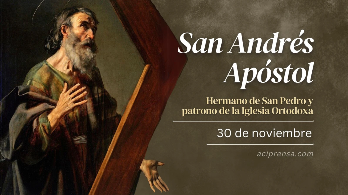Hoy celebramos a San Andrés Apóstol, el primero entre los llamados por Jesús
