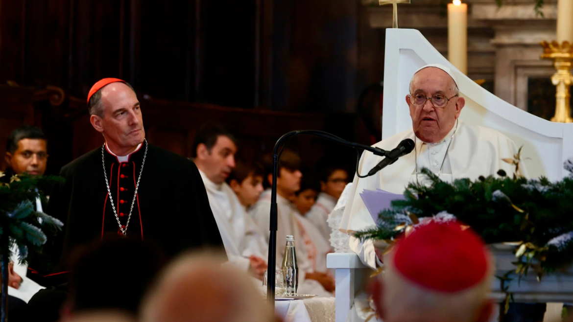 Discurso del Papa Francisco a los obispos, clero y vida consagrada en Ajaccio