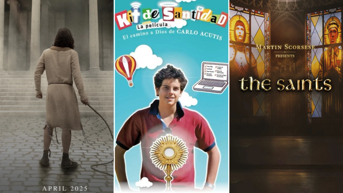 Los estrenos de películas y series sobre Jesús y los santos que no te puedes perder en 2025