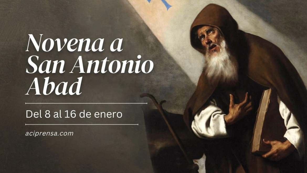 Hoy se inicia la novena a San Antonio Abad, ilustre monje cristiano