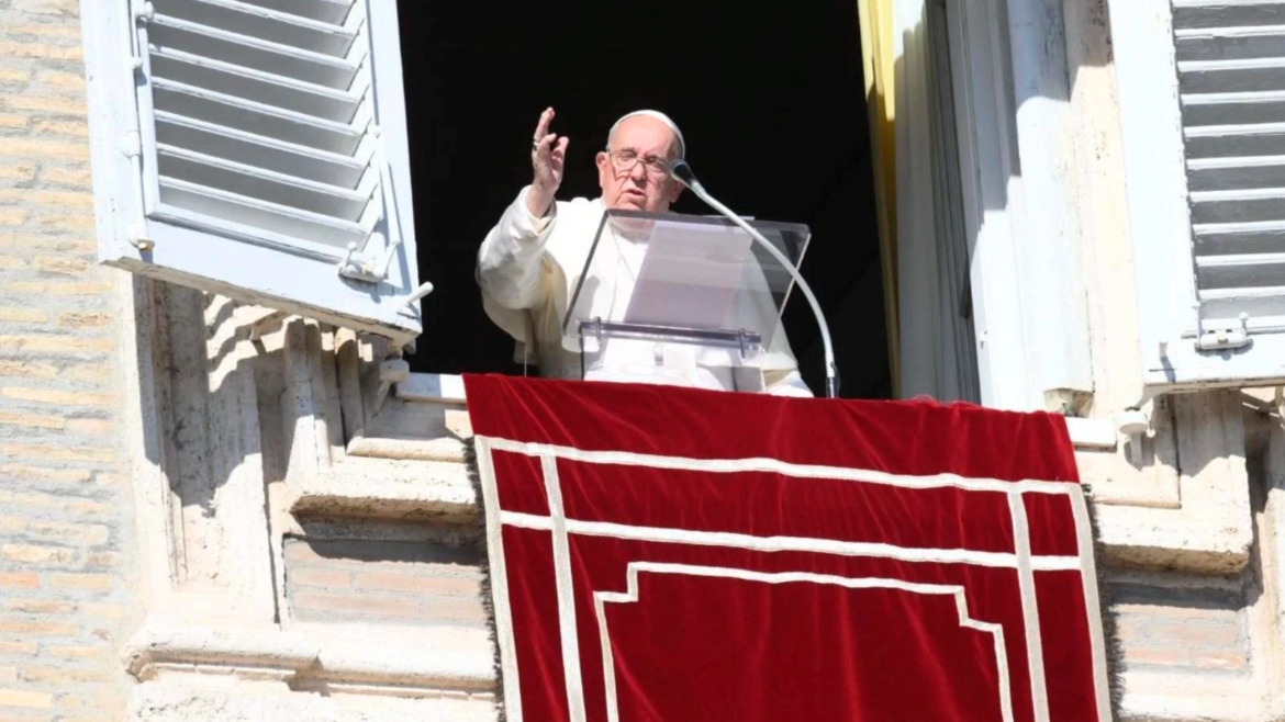 En el primer ángelus del 2025, el Papa Francisco piensa en las madres que perdieron a sus hijos por la guerra