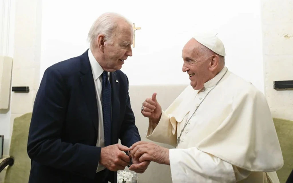 Biden premia al Papa Francisco con la Medalla Presidencial de la Libertad