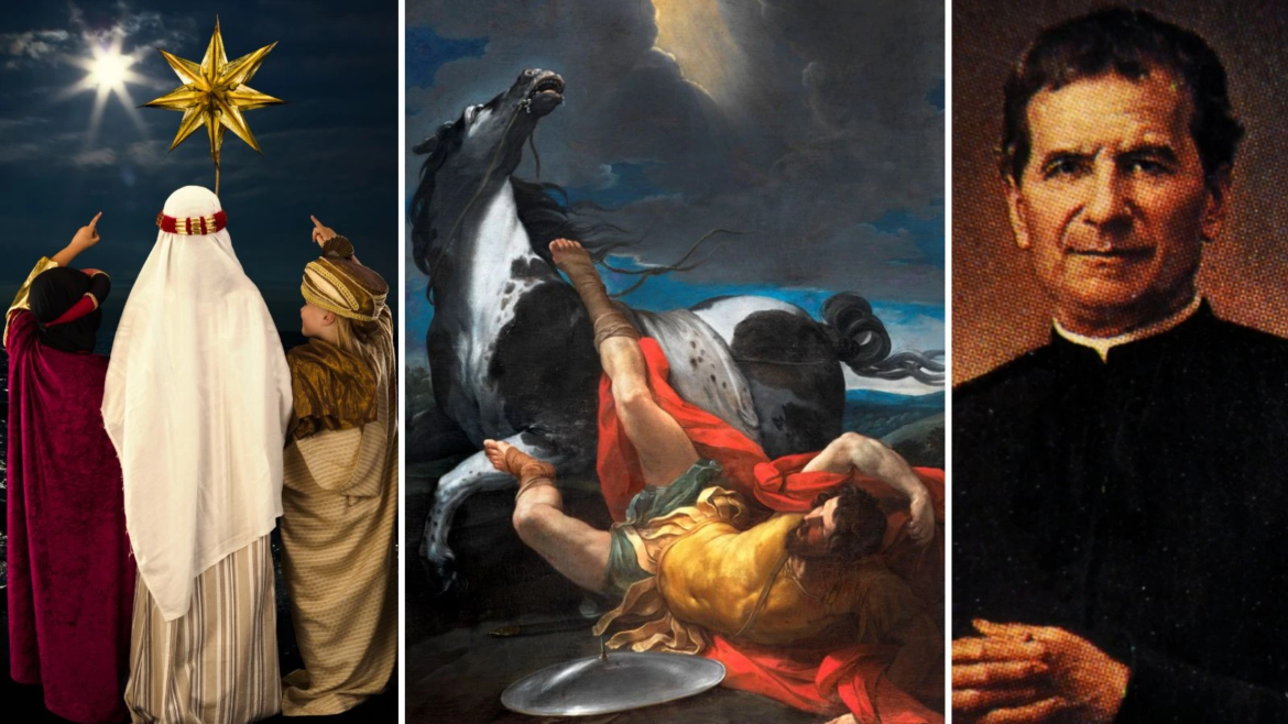 Los santos y fiestas católicas más destacadas del calendario litúrgico en enero 2025