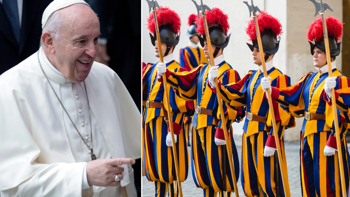 El Papa sobre la Guardia Suiza Pontificia: “Me gusta que tengan hijos, que tengan una familia”