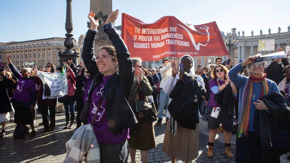 Cientos de jóvenes de todo el mundo alzarán su voz junto al Papa Francisco contra la trata de personas