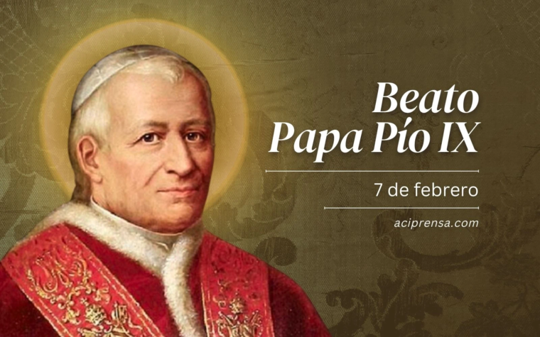 Hoy se recuerda al Beato Papa Pío IX, quien proclamó el dogma de la Inmaculada Concepción
