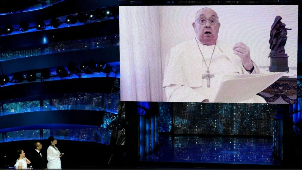 El Papa Francisco ensalza la música como “instrumento de paz” en un famoso festival de música italiano