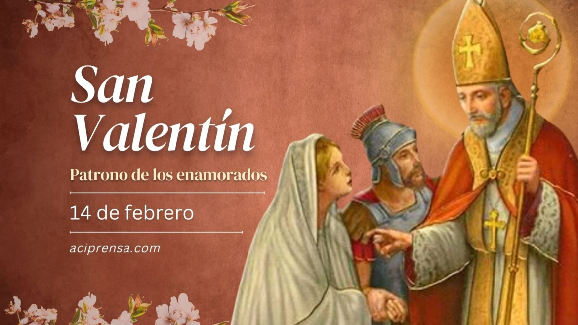 Hoy la Iglesia recuerda a San Valentín, patrono de los enamorados