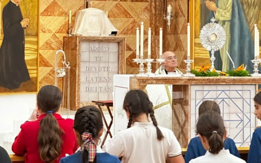 El vicario del Papa Francisco para la Diócesis de Roma invita a adorar el Santísimo por su recuperación