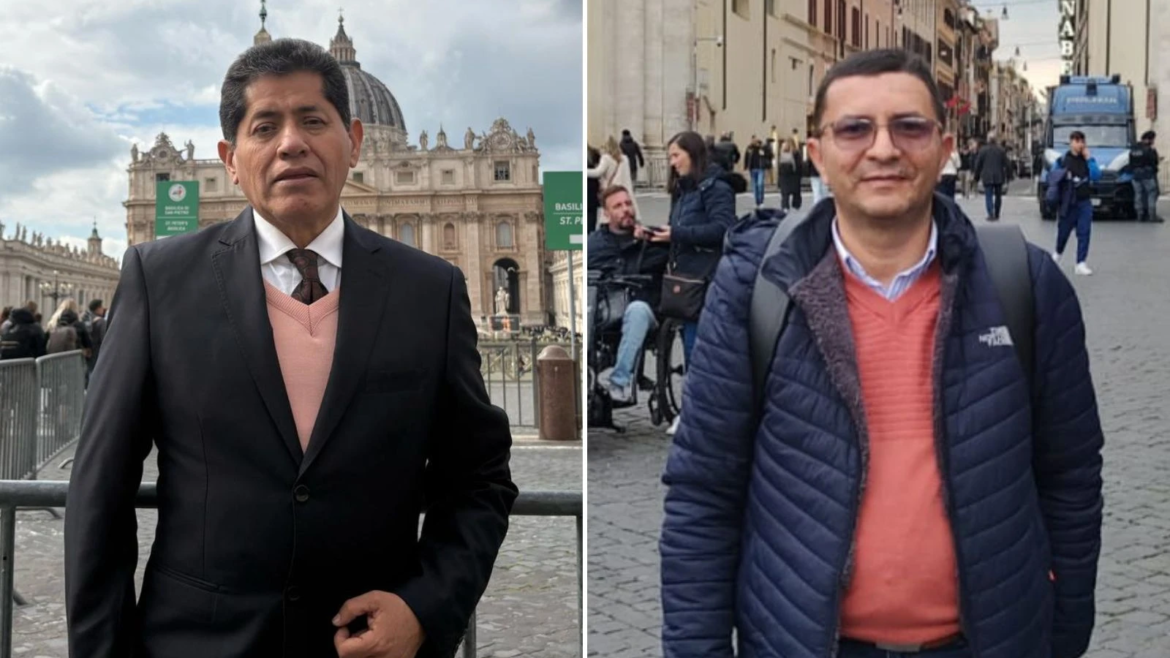 Jesús y Pedro, futuros diáconos en el Vaticano con un “mensaje de fortaleza” para el Papa Francisco