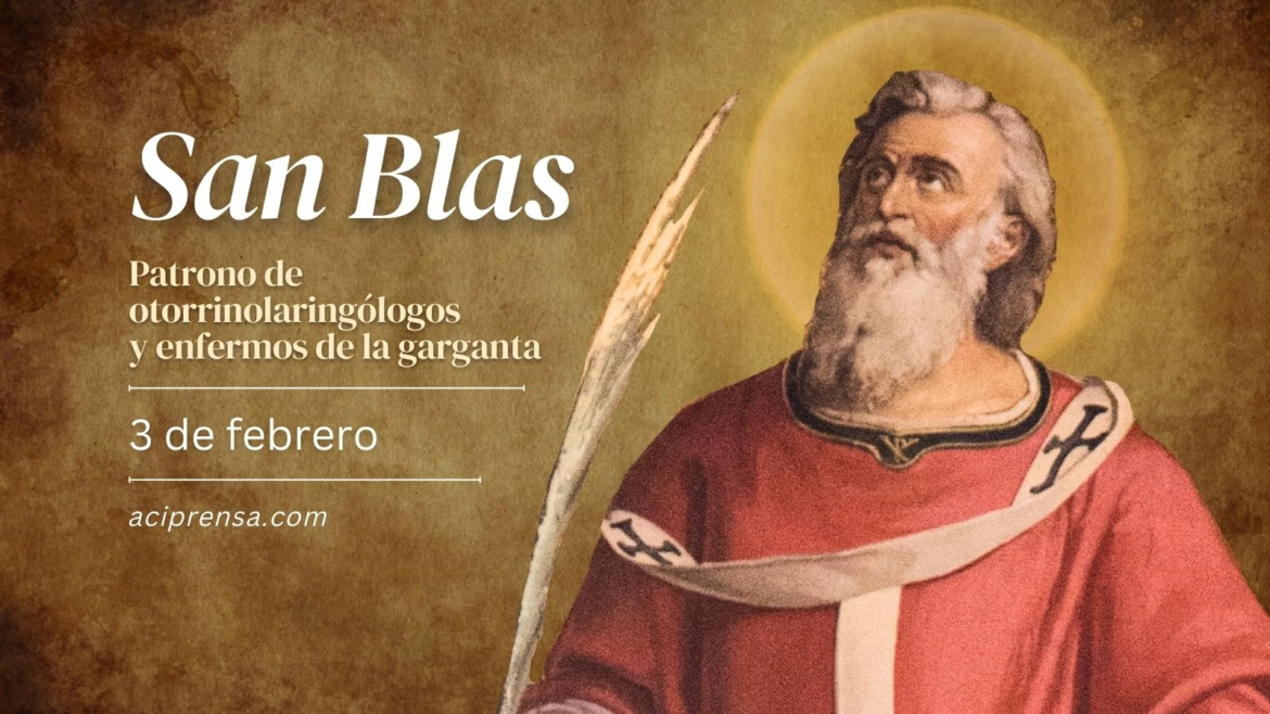 Hoy se celebra a San Blas, protector de los enfermos y patrono de los otorrinolaringólogos